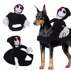 Ghoul Ride-On Dog Costume english tack set,horse saddle gear,equestrian supplies