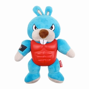 Gigwi I'm Hero Rabbit with Squeaker durable dog toy,rope chew toy,interactive dog toy