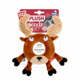 Gigwi Plush Friendz Deer (Medium) durable dog toy,rope chew toy,interactive dog toy