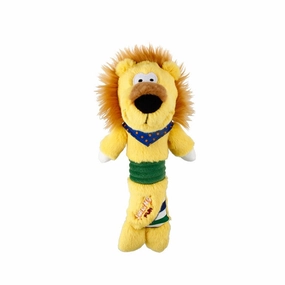 Gigwi Shaking Fun Plush Toy Lion With Squeaker Inside durable dog toy,rope chew toy,interactive dog toy