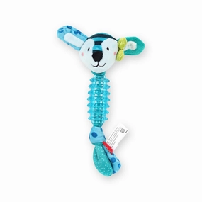GiGwi Suppa Puppa Rabbit with Squeaker inside  Plush/TPR (Small) durable dog toy,rope chew toy,interactive dog toy