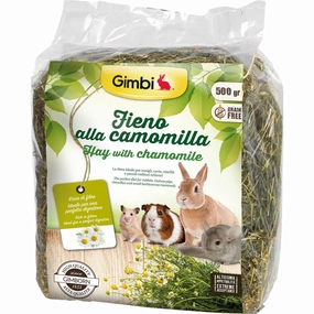 Gimbi Hay With Chamomile For Small Animals 500g parrot cage,small bird perch,exotic pet bird