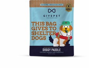 GivePet Soft Dog Treats - Grain-Free Doggy Paddle 6oz Bag barn supply,horse stable organizer,poultry waterer