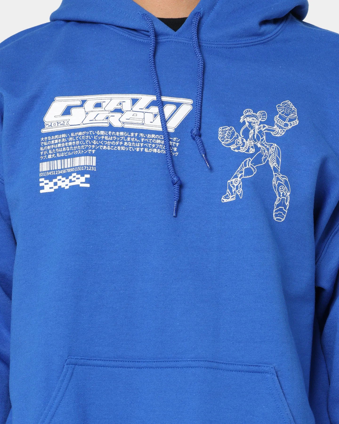 Goat Crew Kyoto Hoodie Blue