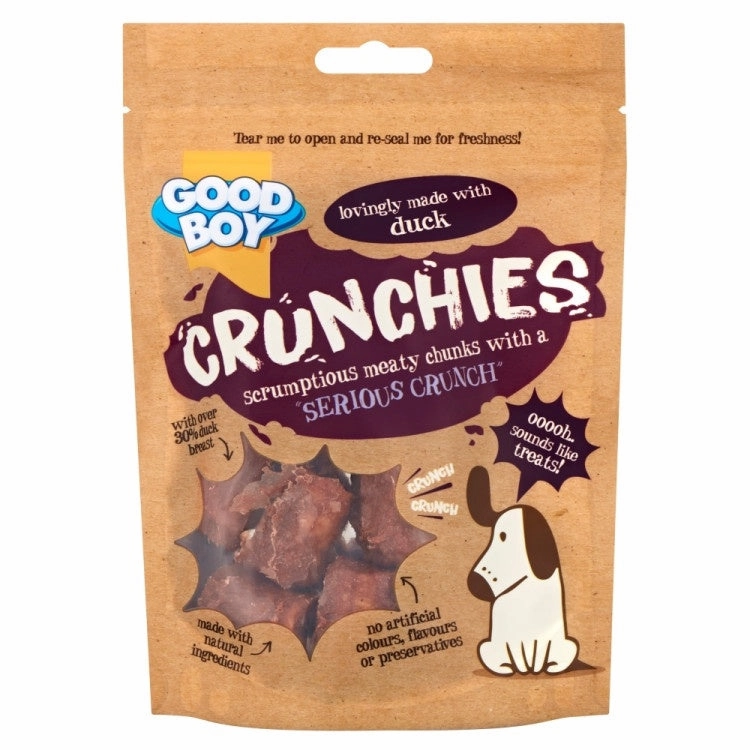 Goodboy Crunchies Duck 60g meat dog treat,healthy dog snack,jerky for dogs