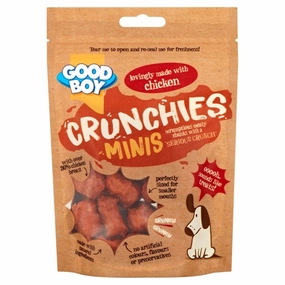 Goodboy Crunchies Mini Chicken 60g meat dog treat,healthy dog snack,jerky for dogs