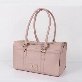 Grand Voyager Carrier in Blush dog travel crate,airline approved dog carrier,dog transport bag