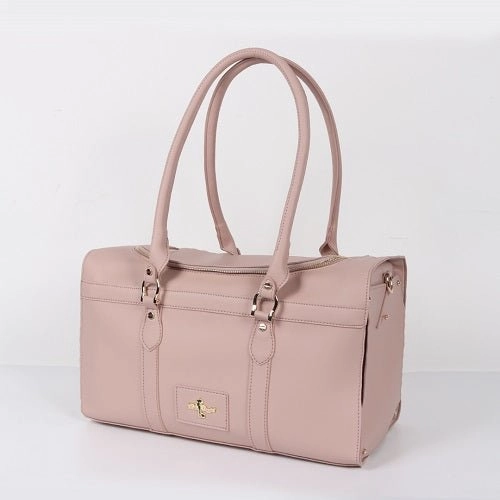 Grand Voyager Carrier in Blush dog travel crate,airline approved dog carrier,dog transport bag