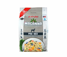 Grandma Lucy's Macanna - Pre-Mix frozen pet food,frozen raw meals,dog frozen nuggets