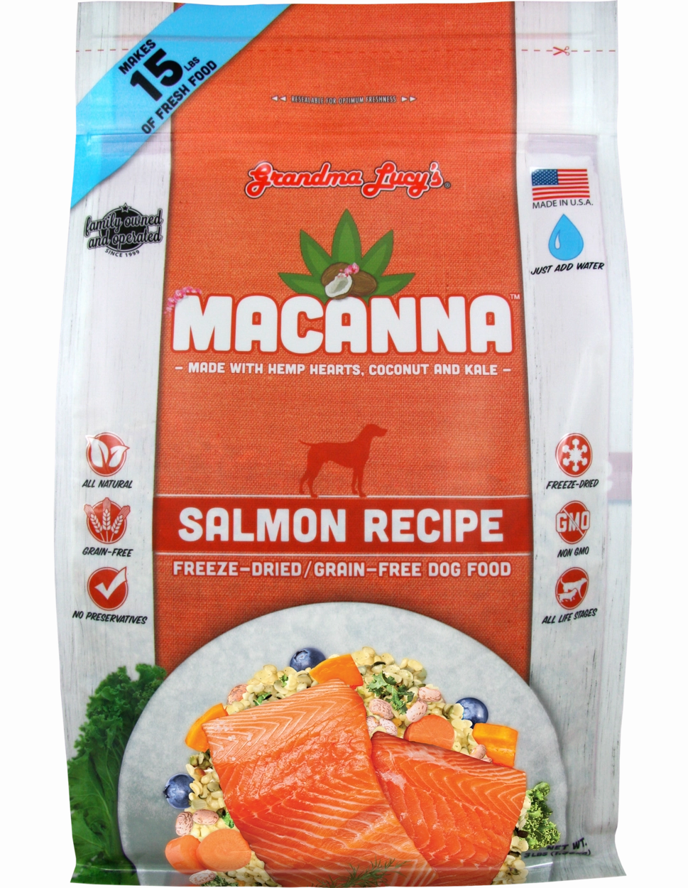 Grandma Lucy's Macanna - Salmon