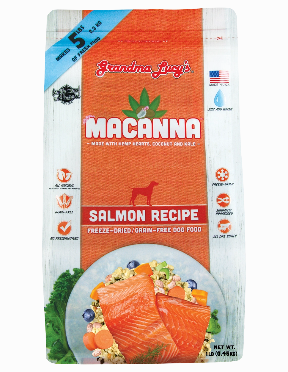 Grandma Lucy's Macanna - Salmon