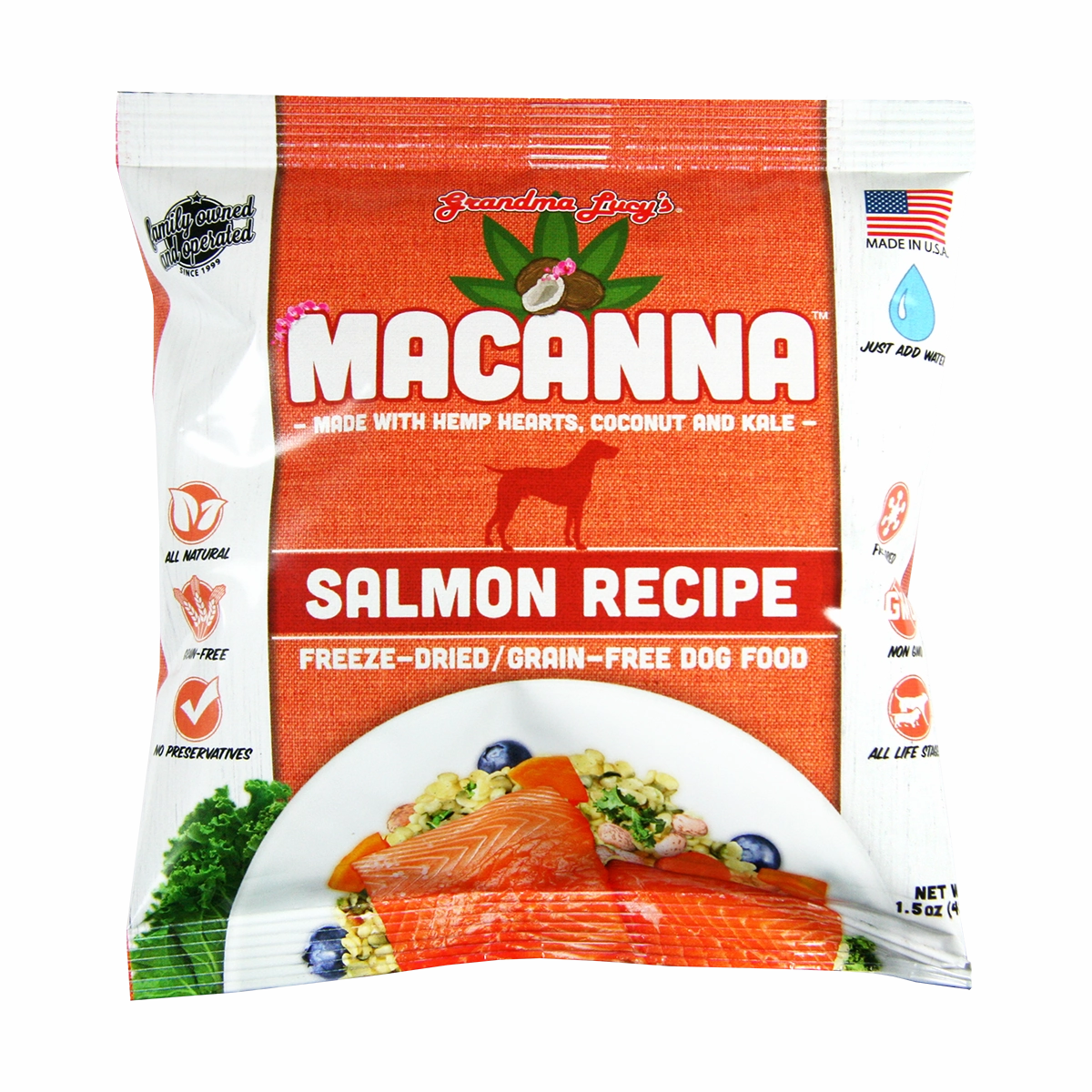 Grandma Lucy's Macanna - Salmon