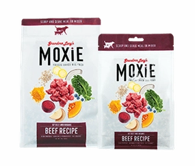 Grandma Lucy's Moxie - Beef frozen pet food,frozen raw meals,dog frozen nuggets