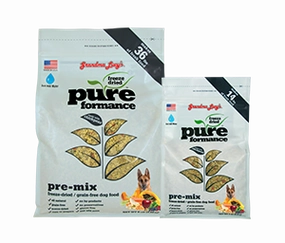 Grandma Lucy's Pureformance - Pre-Mix frozen pet food,frozen raw meals,dog frozen nuggets