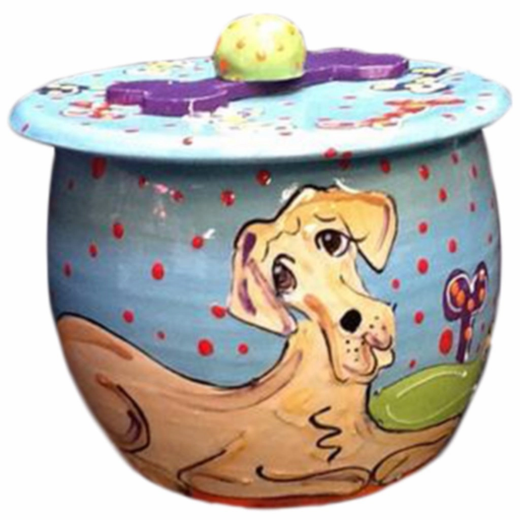 Great Dane 2 Dog Treat Jar pet apparel,dog hoodie,fashionable pet wear