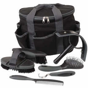 Great Grips 6 Piece Horse Grooming Kit with Bag grooming scissors,grooming tool kit,clipper for pets