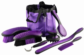 Great Grips Horse Grooming Set with Bag, 7-piece grooming scissors,grooming tool kit,clipper for pets