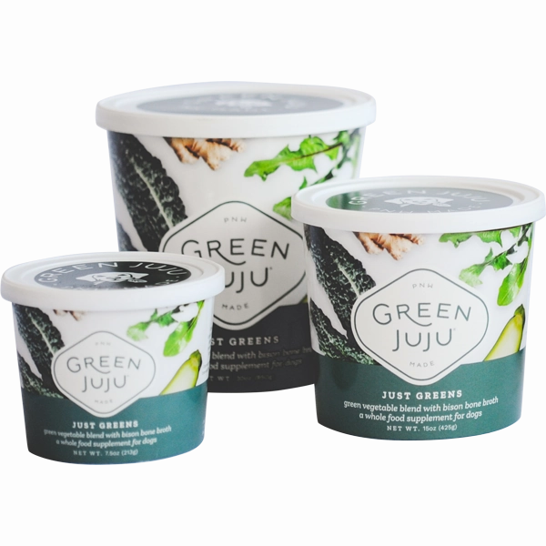 Green Juju Frozen Blends - Just Greens puppy food,chew toy for puppies,small dog treats
