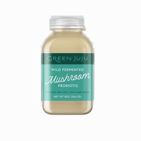 Green Juju Frozen Fermented Mushroom Probiotic 8oz Bottle puppy food,chew toy for puppies,small dog treats