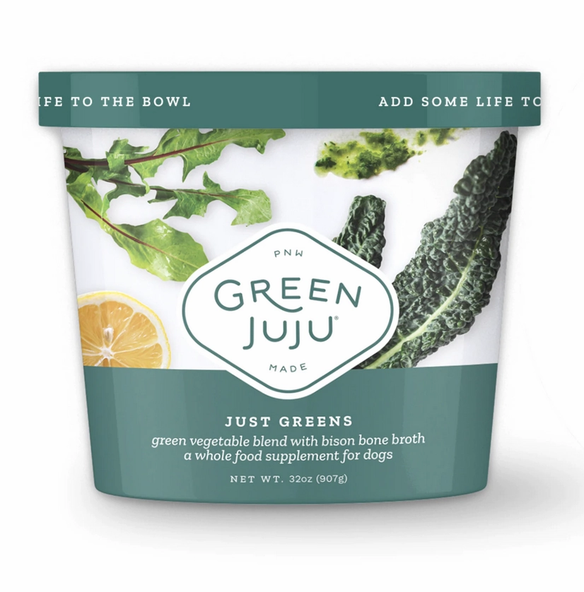 Green Juju Frozen Just Greens frozen raw dog food,raw patties for dogs,raw diet dog food