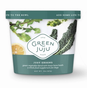Green Juju Frozen Just Greens frozen raw dog food,raw patties for dogs,raw diet dog food
