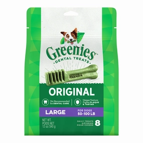 Greenies Dog Dental Chews Large 12oz - 8pcs dental dog chews,vet approved chews,teeth cleaning treats
