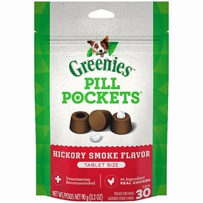 Greenies Pill Pockets Hickory Smoke Flavour Dog Treats dog health supplement,dog multivitamin,canine health care
