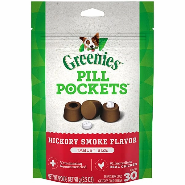 Greenies Pill Pockets Hickory Smoke Flavour Dog Treats dog health supplement,dog multivitamin,canine health care