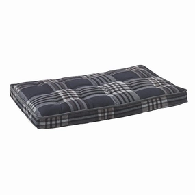 Greystone Tartan Microvelvet Dog Crate Mattress crate mat,memory foam pad,dog bed cushion