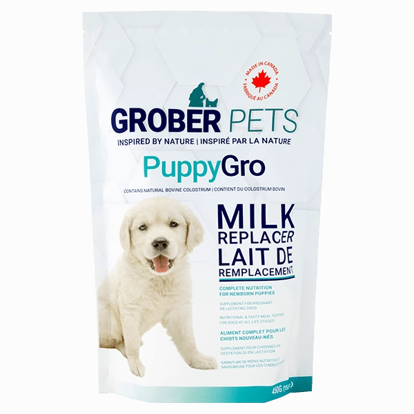 Grober Pets PuppyGro Milk Replacer dog health supplement,dog multivitamin,canine health care