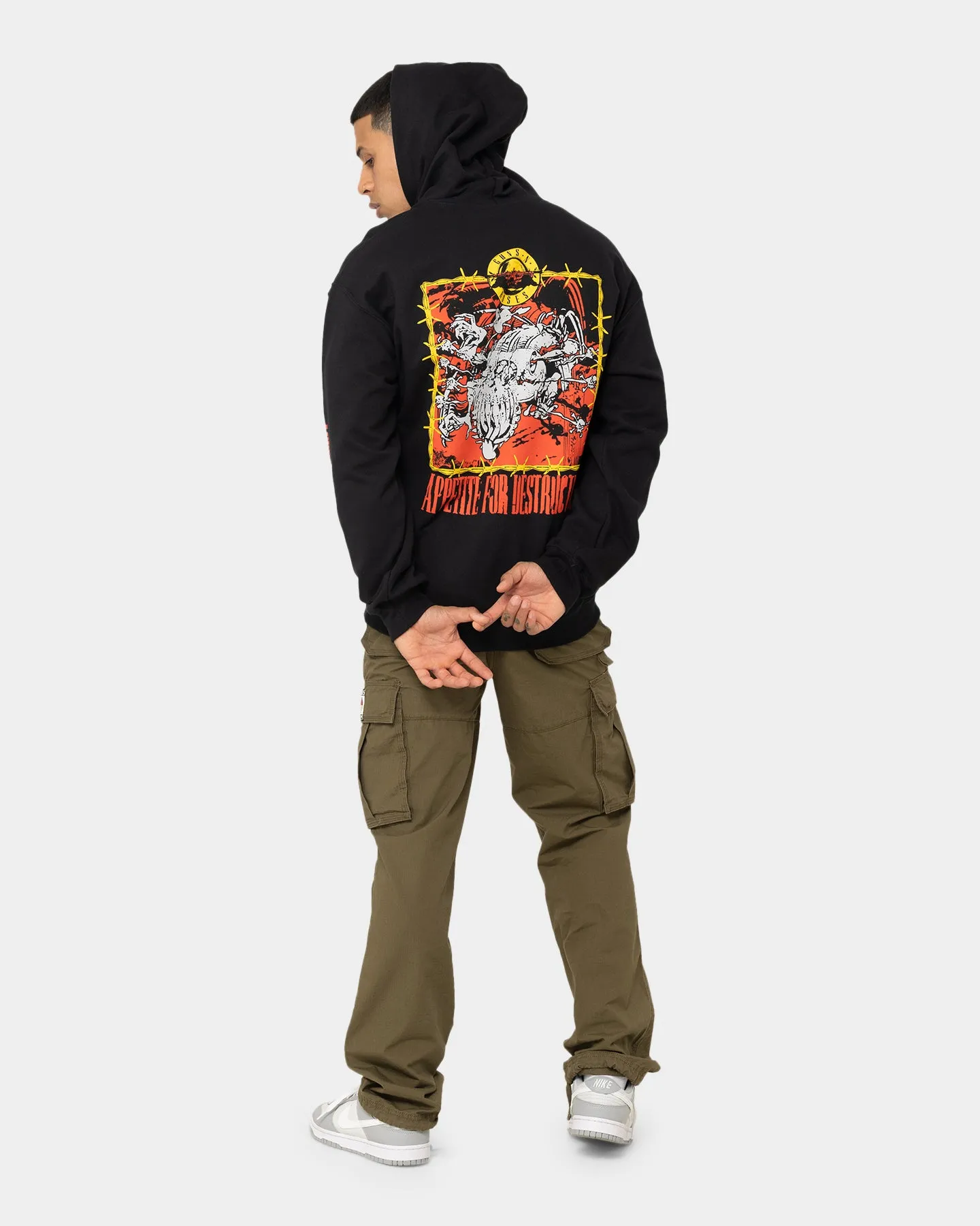 Guns n Roses Appetite Machine Hoodie Black