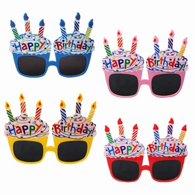 Happy Birthday Cupcake Dog Glasses english tack set,horse saddle gear,equestrian supplies