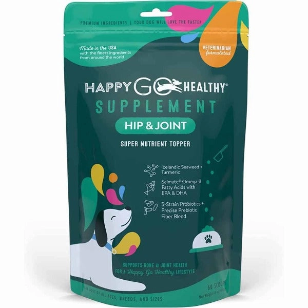 Happy Go Healthy Hip & Joint Canine Supplement dog health supplement,dog multivitamin,canine health care