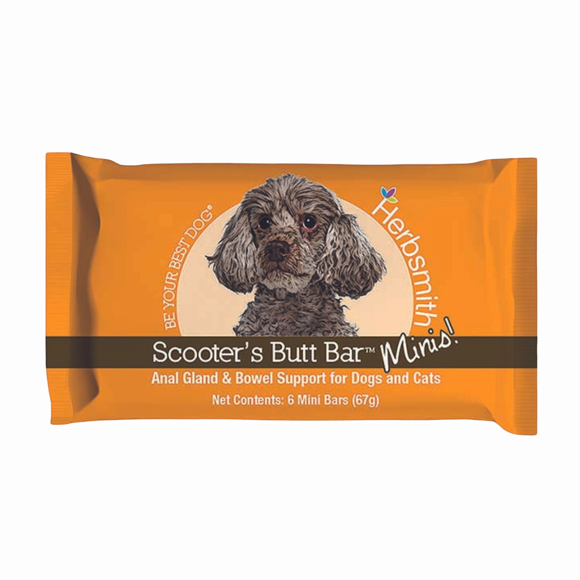 Herbsmith Scooter's Butt Bar - Mini Bars stainless steel bowl,metal pet feeder,steel water dish