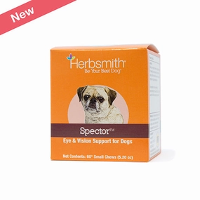 Herbsmith Spector Soft Chews for Vision Support - Small 60ct (5.2oz) stainless steel bowl,metal pet feeder,steel water dish