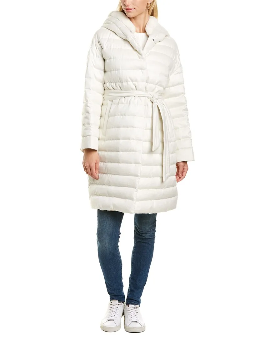 Herno Metallic Cashmere & Silk-Blend Jacket