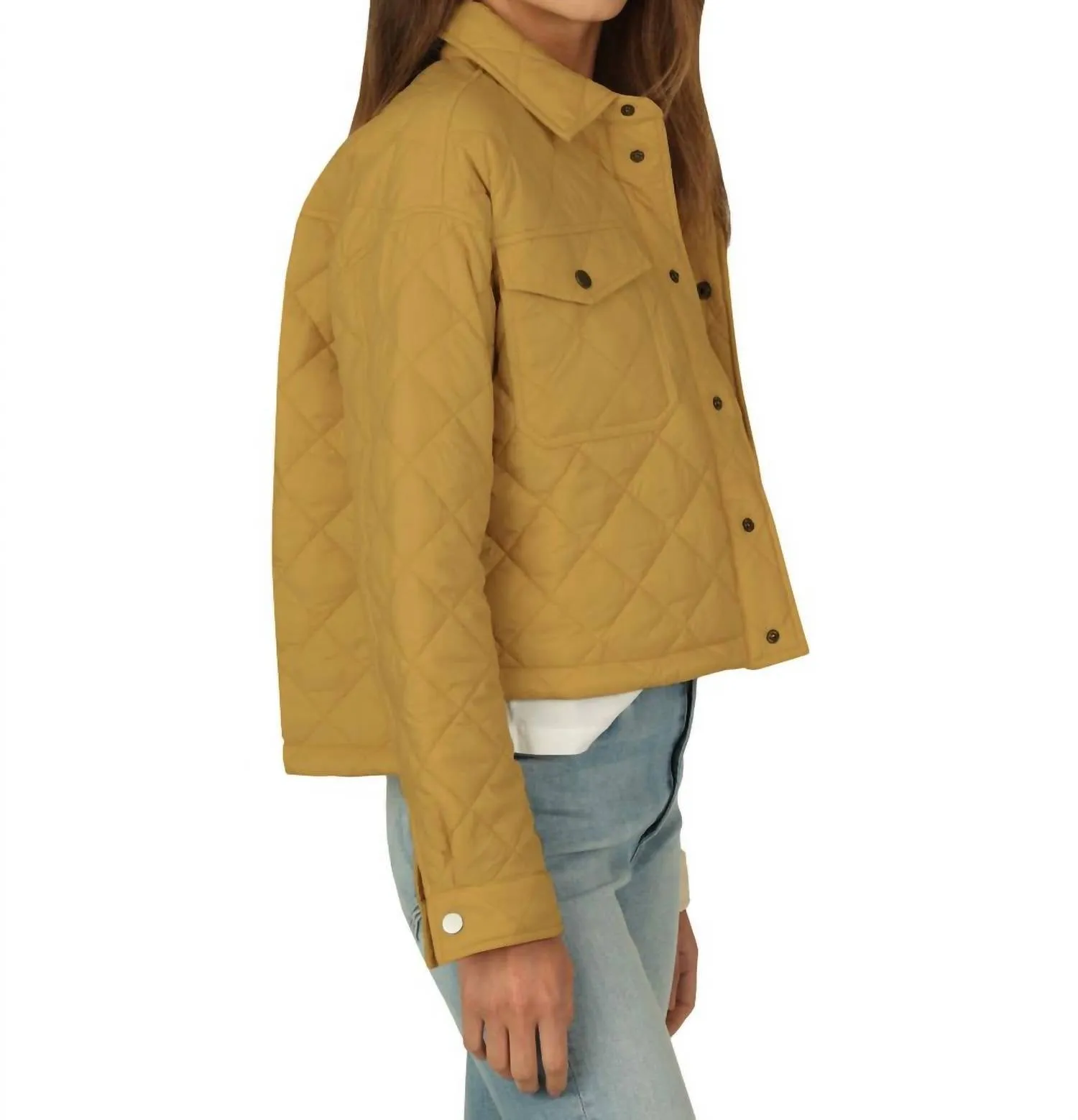 Hi Lo Ranch Jacket In Gold Rush
