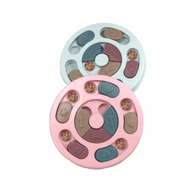 Hide And Slide Treat Puzzle dog bowl,slow feeder,pet food dish