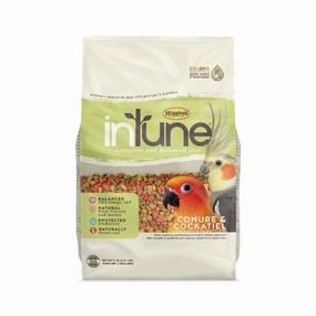Higgins Intune Conure & Cockatiel Pellet 2lb bird seed mix,small bird food,parakeet pellets