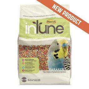 Higgins Intune Parakeet 2lb bird seed mix,small bird food,parakeet pellets