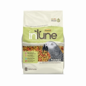 Higgins Intune Parrot 3lb bird seed mix,small bird food,parakeet pellets