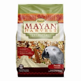 Higgins Mayan Harvest Celestial Parrot 3lb bird seed mix,small bird food,parakeet pellets