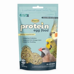 Higgins Protein Egg Food 5oz bird seed mix,small bird food,parakeet pellets