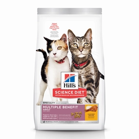 Hill's Science Diet Adult Multiple Benefit Chicken Recipe Dry Cat Food cat toys and food,complete cat care,all in one cat kit