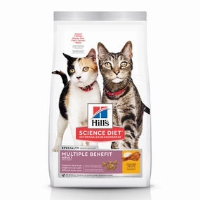 Hill's Science Diet Adult Multiple Benefit Chicken Recipe Dry Cat Food cat supplies,cat essentials,cat accessories