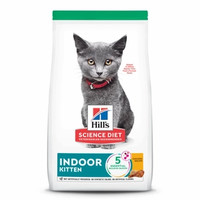 Hill's Science Diet Kitten Indoor Chicken Recipe Dry Cat Food cat supplies,cat essentials,cat accessories