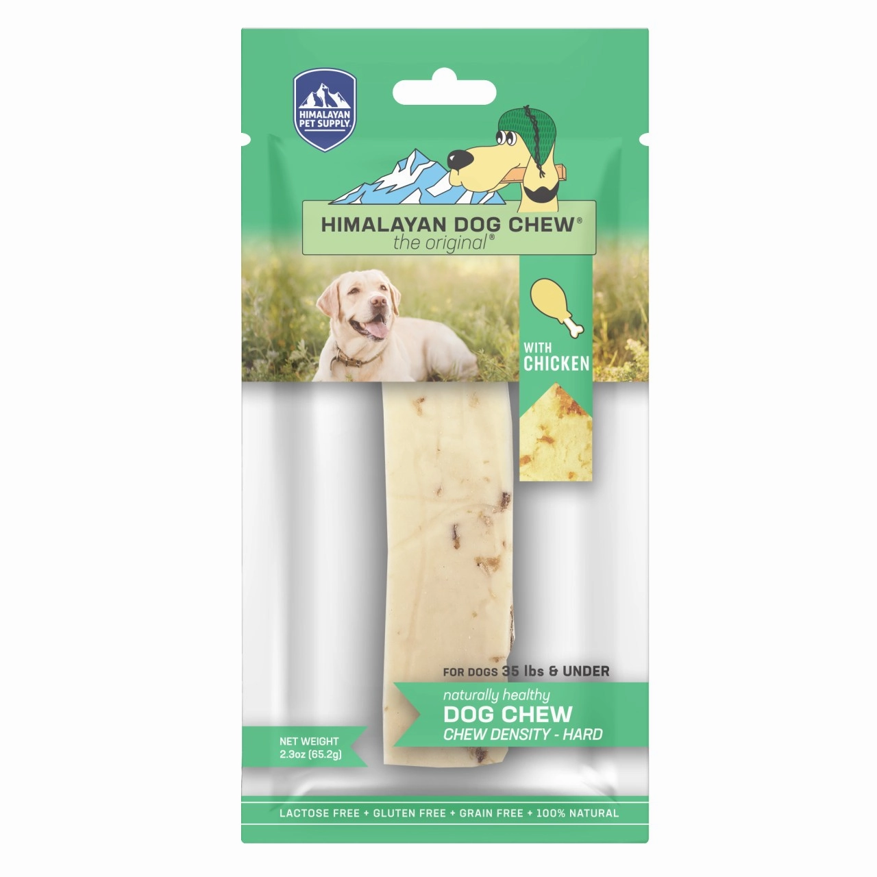 Himalayan Pet Supply Dog Chew - Smoked Hard Cheese Chew with Chicken - Medium 2.3oz Bag pet id tag,personalized dog tag,engraved cat id