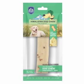 Himalayan Pet Supply Dog Chew - Smoked Hard Cheese Chew with Peanut Butter - Medium 2.3oz Bag pet id tag,personalized dog tag,engraved cat id