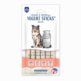 Himalayan Pet Supply Dog Chew Yogurt Sticks - Bacon 4.8oz Bag pet id tag,personalized dog tag,engraved cat id