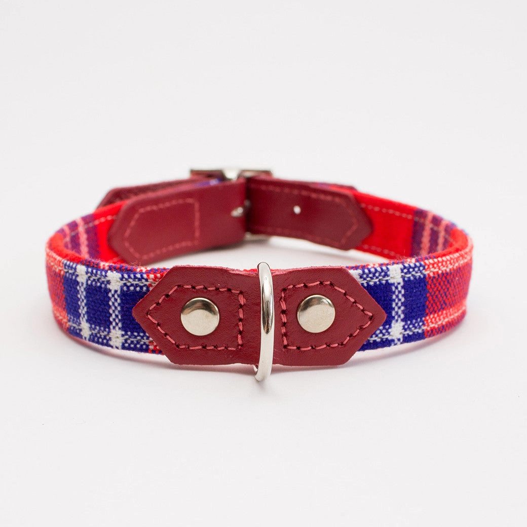 Hiro Wolf Collar: Shuka Red